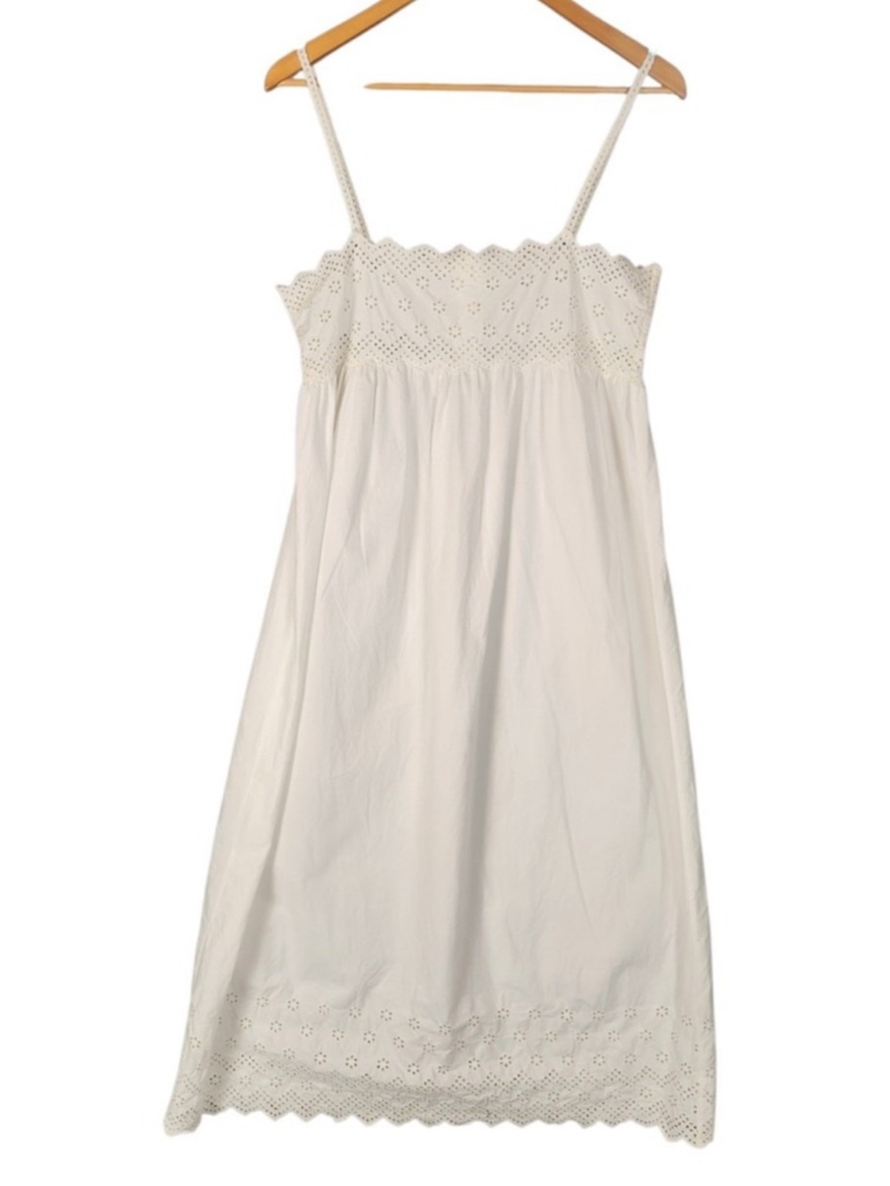 Doen White Eyelet Midi Sundress - Picture 3 of 10